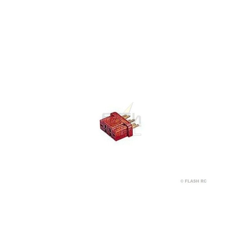 MPX 6 pin female connector - Graupner (1pc)