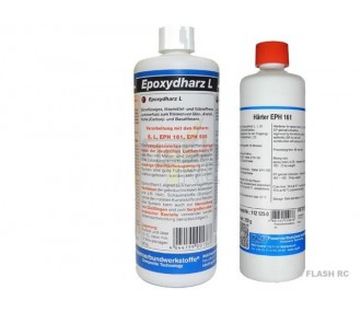 Résine Epoxy L + durcisseur EPH161 (90min.) R&G 250g