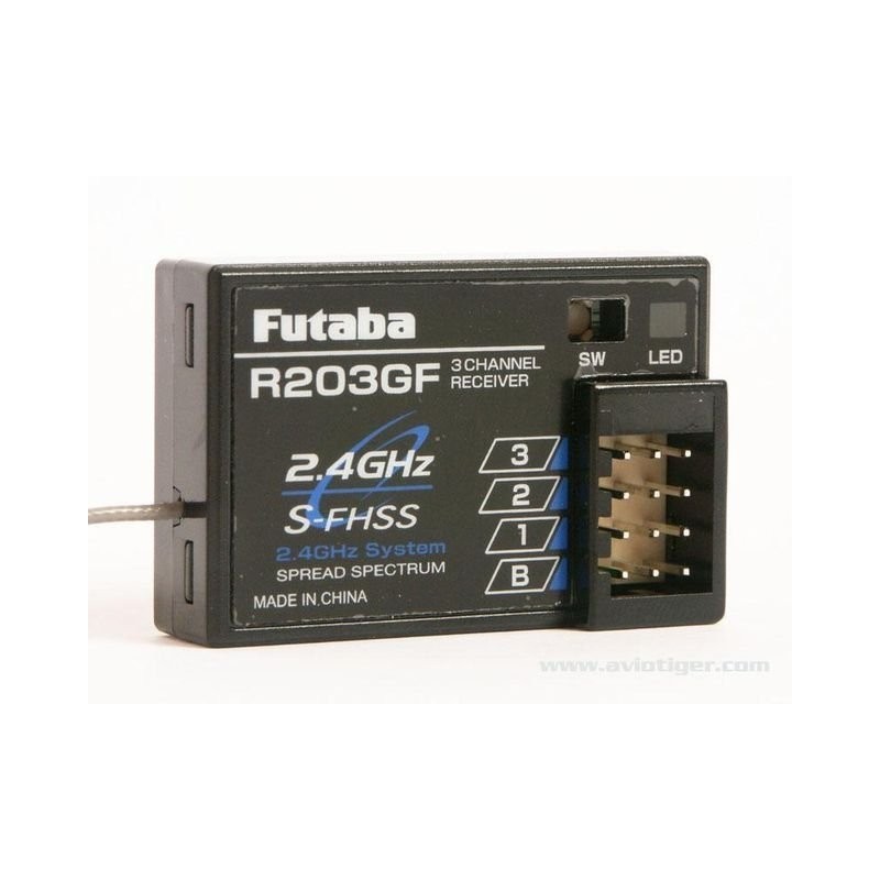 Recepteur R203GF S-FHSS 2.4GHZ Futaba