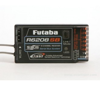 Ricevitore a 8 canali Futaba R6208SB SBUS 2,4GHz
