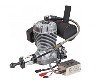 Motor de gasolina OS GT 33 2T con silenciador E-5030