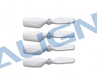 HQ0233A - Set pales rotor de queue (4 pcs) - T-REX 100/150 Align