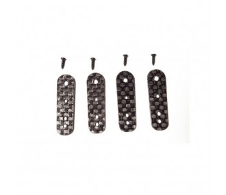 Long Carbon Rings for K52/XR52/KMX/ADX/ADXL Precision Aerobatics (4pcs)