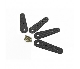 Long carbon bearing blocks for ADD/EXTRA260/KMD/ULTIMATE Precision Aerobatics (4pcs)