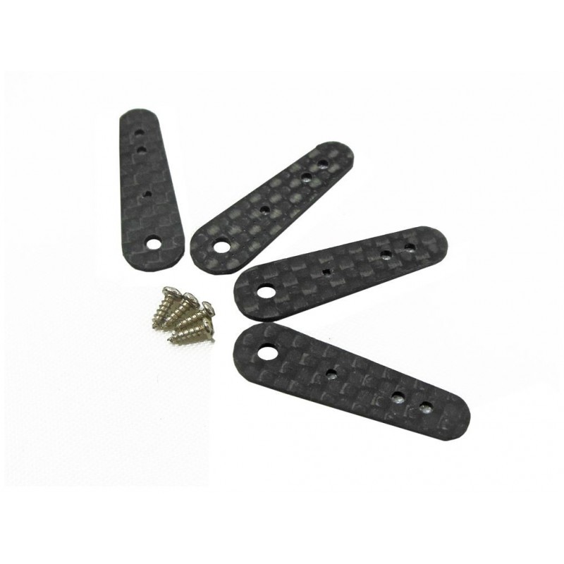 Anillos largos de carbono para acrobacia aérea de precisión ADD/EXTRA260/KMD/ULTIMATE (4pcs)