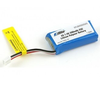 Batterie E-flite lipo 2S 7.4V 200mAh E-Flite