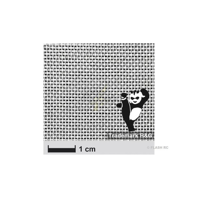 Tissu de verre Panda Taffetas 80g/m² - 5ml R&G