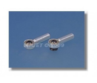 2312 - Clevis M2.5 metal ball joint (2pcs) - Mp Jet