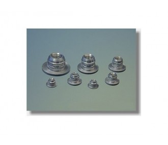 LONG PRISONER NUT M2 10pcs