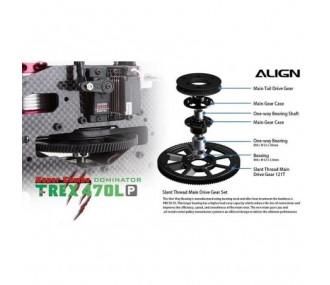 Align T-Rex 470LP Dominator Super Combo RH47E02X