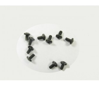 Vite di rinforzo del servo 2,6 mm 10 pezzi Futaba