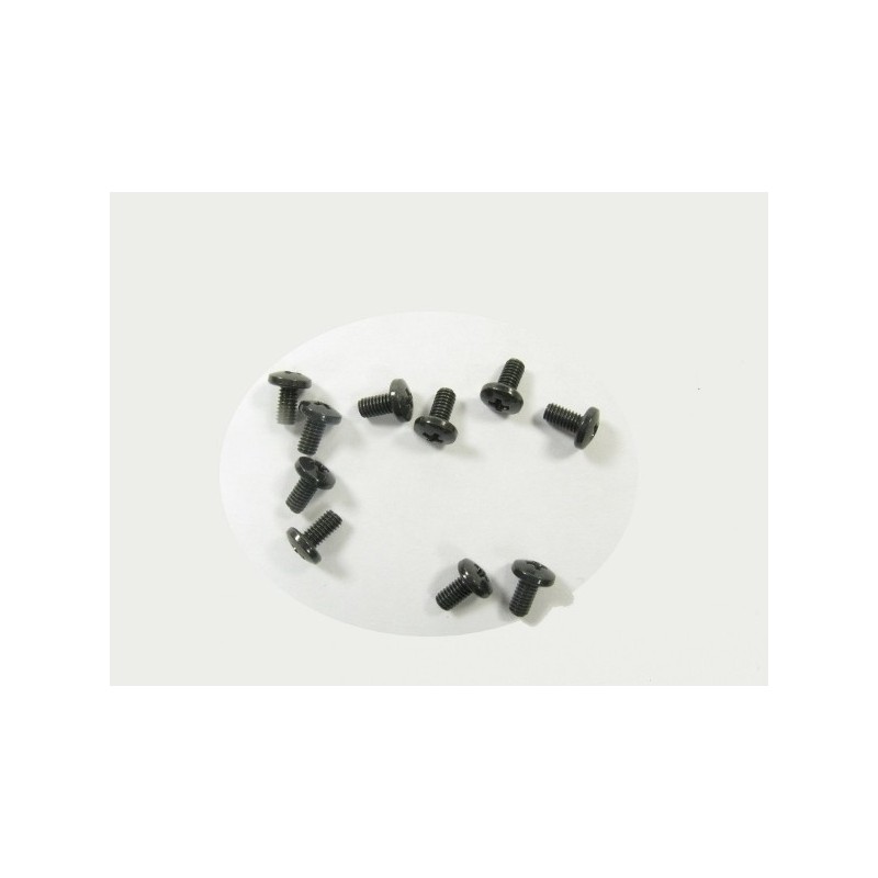 Vite di rinforzo del servo 2,6 mm 10 pezzi Futaba