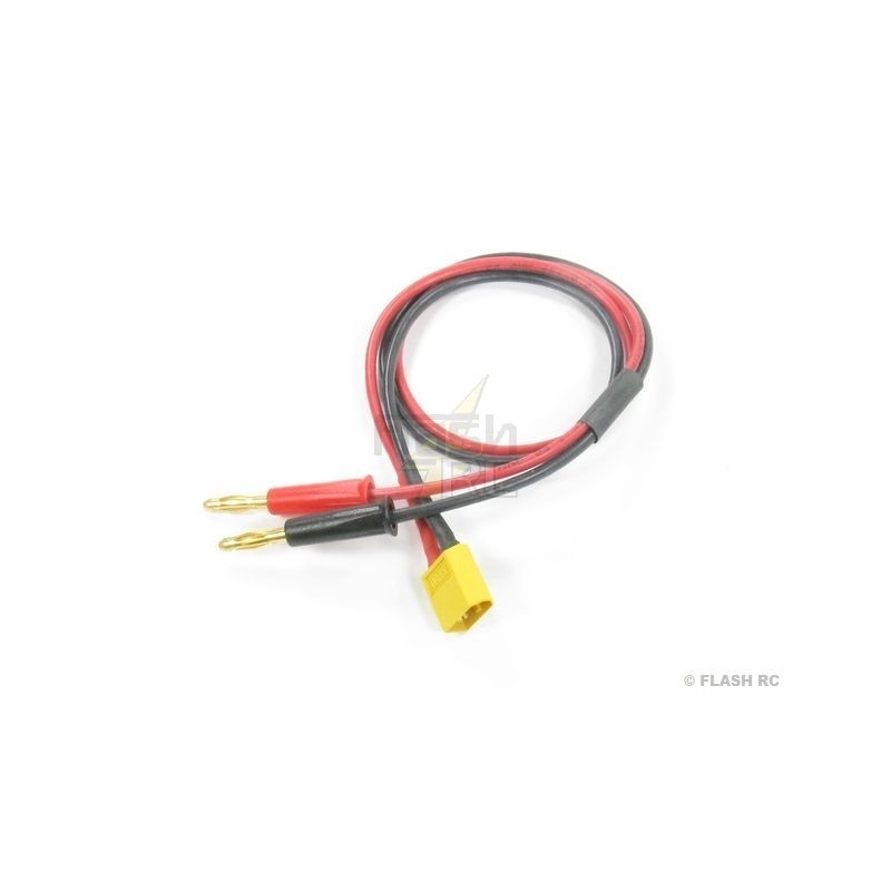 XT60 Cable de carga de silicona Ø4mm L:30cm Muldental