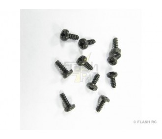 Servo Booster Tornillo (engranajes de nylon) 10pcs Futaba