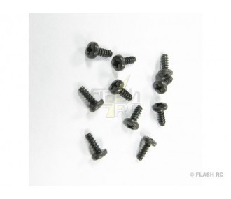 Plastic screw 3x8 10pcs Futaba