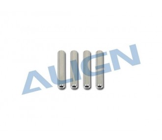 H45044 - Aluminum hexagonal plug (4 Pcs) - TREX-450 PRO Align