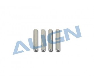 H45044 - Cheville hexagonale alu (4 Pcs) - TREX-450 PRO Align