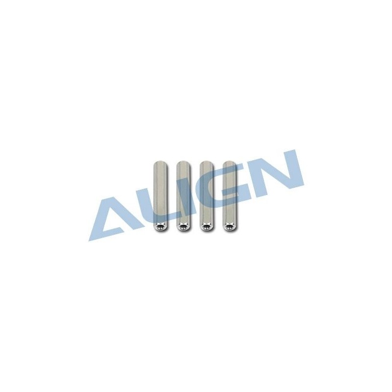 H45044 - Tapón hexagonal de aluminio (4 piezas) - TREX-450 PRO Align