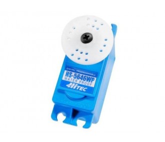 Hitec HS-5646WP MG Servo standard impermeabile (61g, 12,9kg.cm, 0,18s/60°)