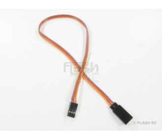 Servo extension cable 30cm JR 0,25mm² flat wire