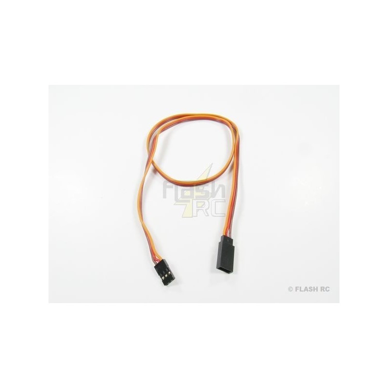 Servo extension 45cm JR 0,33mm² flat wire