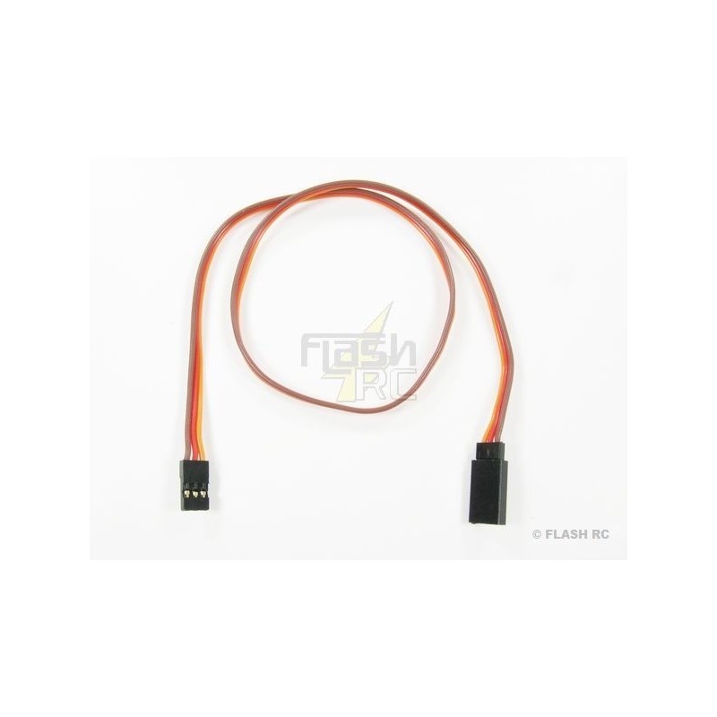 Servo extension 60cm JR 0,33mm² flat wire