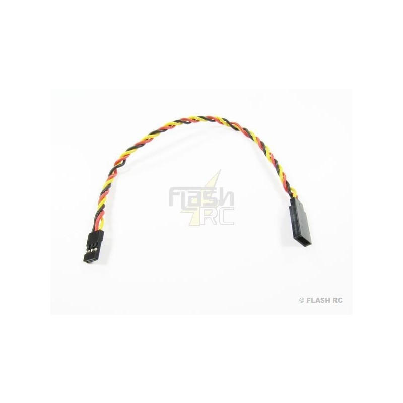 Servo extension cable 20cm JR 0,33mm² twisted wire