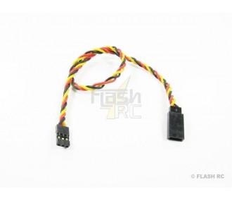 Servo extension cable 30cm JR 0,33mm² twisted wire