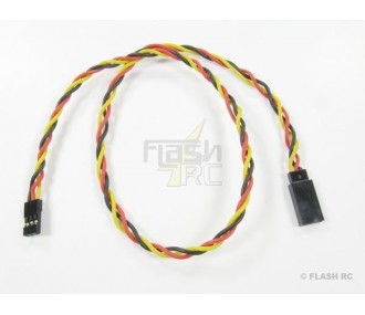 Servo extension 45cm JR 0,33mm² twisted wire