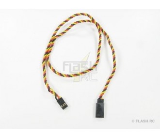 Servo extension 60cm JR 0,33mm² twisted wire