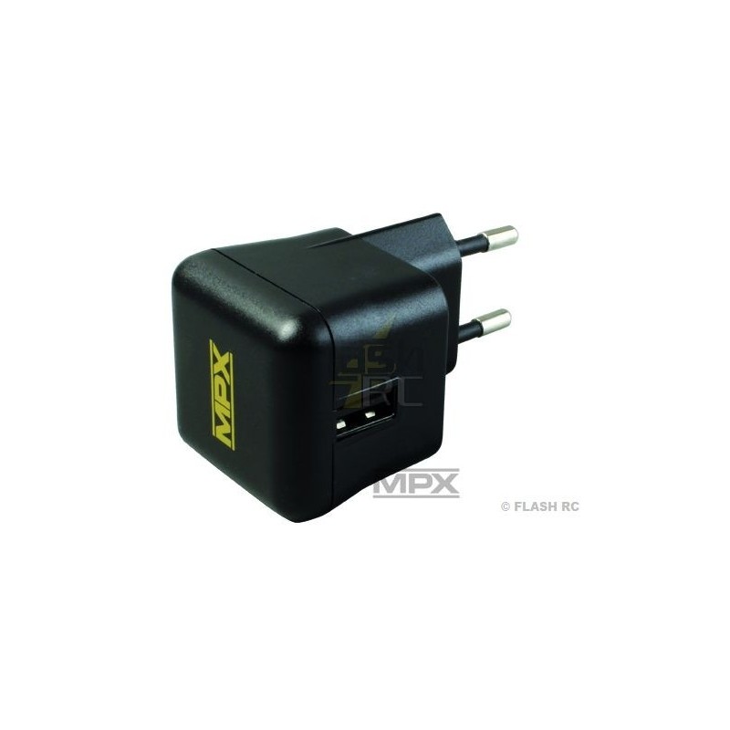 Caricatore USB 100-240V AC per PROFI TX / COCKPIT SX - Multiplex