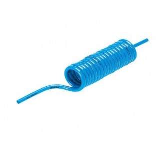 FESTO - Manguera espiral de Festo 4mm azul 50cm
