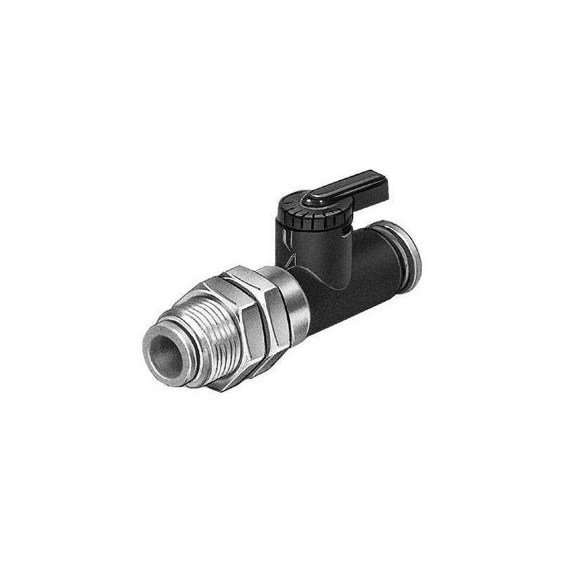 FESTO - Bulkhead valve for 6x4mm pipe