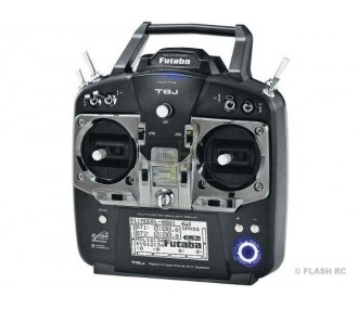 Funkgerät Futaba T8J 2.4Ghz FHSS M1 (Akku und Ladegerät) + Rx 2008SB