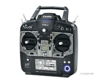 Funkgerät Futaba T8J 2.4Ghz FHSS M2 (Akku und Ladegerät) + Rx 2008SB