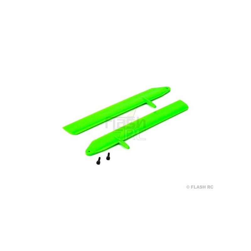 BLH3715GR - Pair of Green Fast Flight Main Blades - Blade 130X E-Flite
