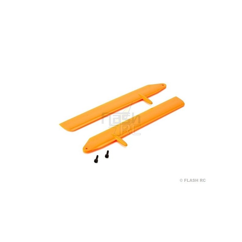 BLH3715OR - Par de Palas Principales Quick Flight Naranja - Blade 130X E-Flite