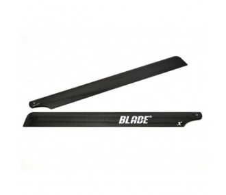 BLH4315 - Pales principales en carbone 325mm avec rondelles - Blade 450 X E-Flite