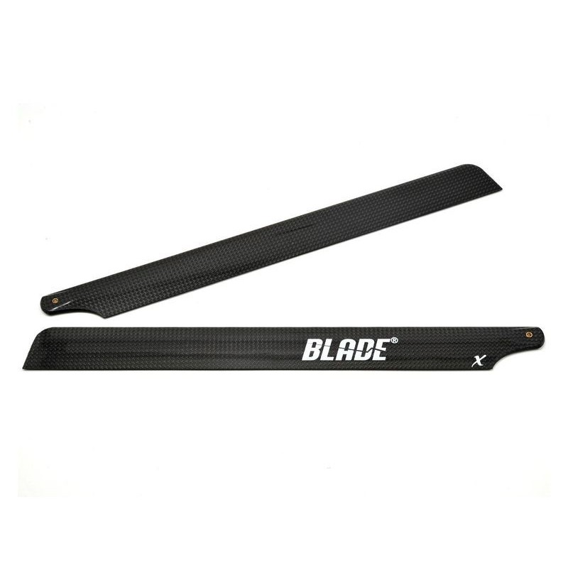 BLH4315 - 325mm Carbon-Hauptschaufel mit Unterlegscheiben - Blade 450 X E-Flite