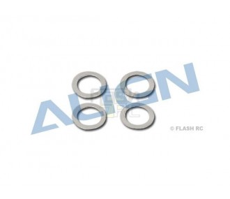 H55008 - Arandelas del eje del rotor principal (4pcs) - TREX 550E Align