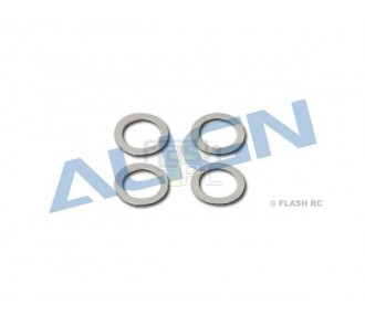 H55008 - Arandelas del eje del rotor principal (4pcs) - TREX 550E Align