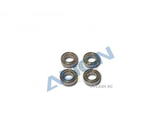 H60002T - Bearings 8x14x4mm (4 pcs) - TREX 550E Align