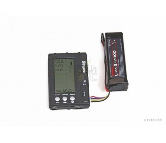 Controlador de batería Graupner Lipo/accu Rx NiMh