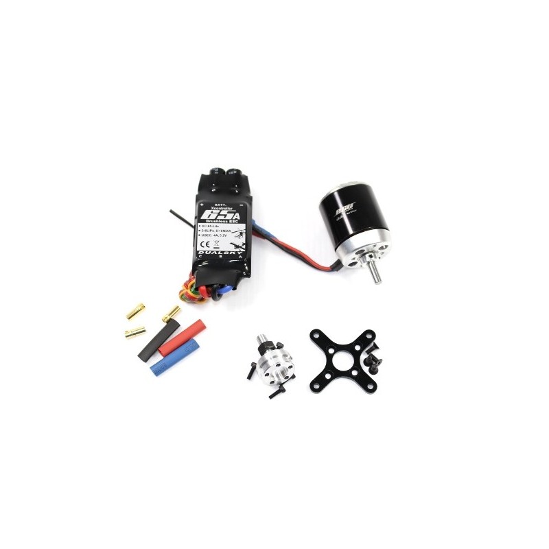 Combo ECO 2826C V2 (170g, 850kV, 720W) + Controleur XC65-Lite