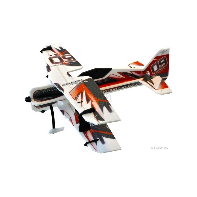 RC Factory Crack Pitts 'Backyard Series' rosso/nero ca.0,80m