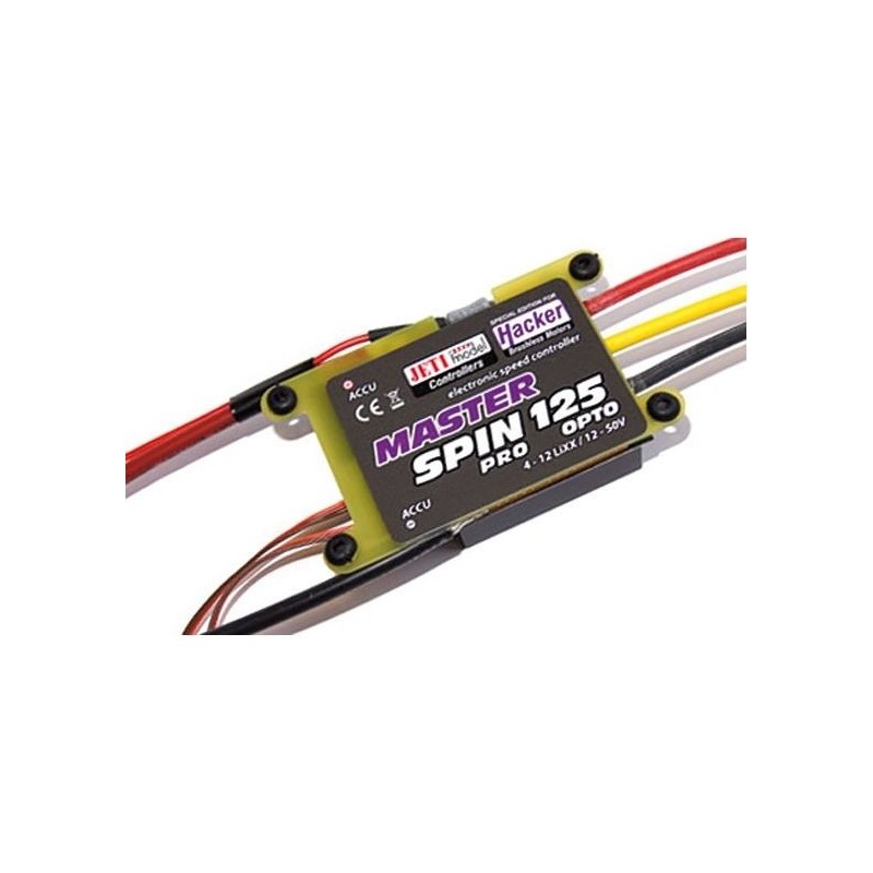 Jeti SPIN 125 Pro CONTROLADOR OPTO