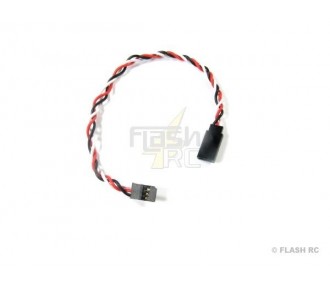 Servo extension cable 20cm FUT 0,33mm² twisted wire