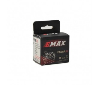 Analoges Mikro-Servo EMAX ES08A II (8.5g, 1.8kg/cm, 0.10s/60°)