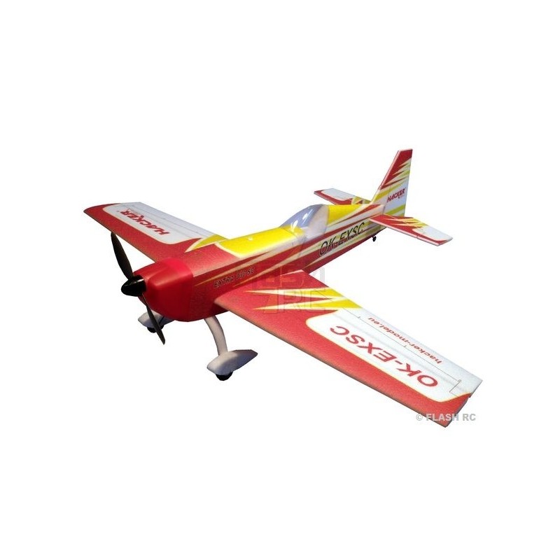 Avión Hacker modelo Extra 330SC rojo ARF aprox.1.20m