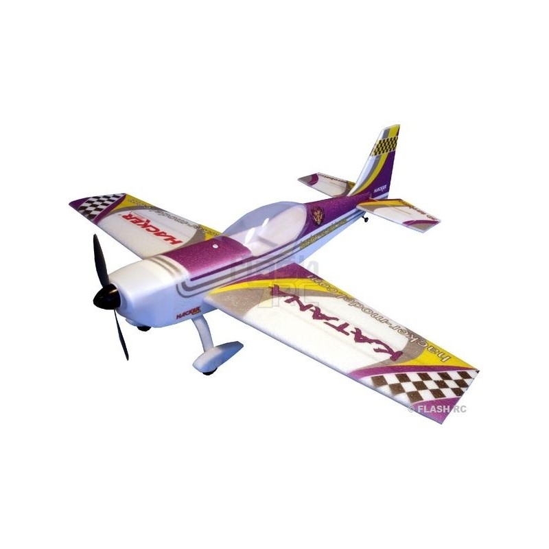 Flugzeug Hacker Modell Katana T-30 violett ARF ca.1.20m
